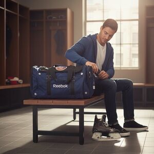 NY Islanders Reebok Duffel Bag NWT